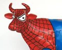Spiderman Kuh Lebensgro - der Hammer !