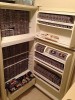 Refrigerator full of Super Nintendo Jurassic Park games