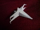 Origami X-Wing Star Wars gefaltet