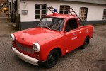 Feuerwehr Trabant Verkaufswagen Imbisswagen mit Bratwurstgrill Grill