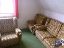 2er Couch + 2 Sessel geschmackloser 70er Jahre Stil