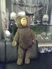 Riesen Teddy Bär Ca.92 Cm Antik Steif, Hermann Vintage beweglich  Bellt