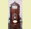 Herbeau Toiletten-Thron "Dagobert" Antik