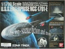STAR TREK - ENTERPRISE-1701 E Modell Bausatz Bandai neu