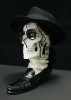 Totenkopf-Skulptur von Michael Jackson