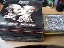 Platten Sammlung 55 LP's 33 EP's der 80'er/90'er Grindcore Death Thrash & Black