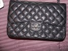 CHANEL 2.55 JUMBO BAG BLACK PURSE TASCHE ORIGINAL SCHWARZ CAVIAR AUTHENTIC NEUw.