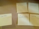 6 Post It Zettel fr den Personalchef