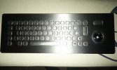 Edelstahl Tastatur mit Trackball