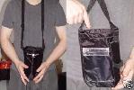 Orig. Mera Luna Kotzbeutel Tasche schwarz Gothic NEU