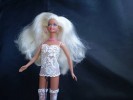 ooak unikat lauf barbie in DESSOUS sexy plation blonde