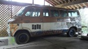 World Famous MELVAN,  MELVINS Tour Van with Artwork by Kurt Cobain (NIRVANA)