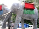 Elefant Pappmach Karneval Wagen Figur Modell Tier
