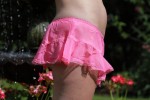 Ann Summers micro skirt & crotchless knicker UK 12 / 14