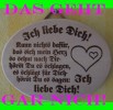 Der ULTIMATIVE Beziehungstot - Holzbrett "ICH ♥♥ DICH"