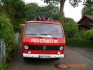 Feuerwehr Schlauchwagen OLDTIMER + 1 Kiste Bier o. Sekt