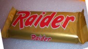 RAIDER Schokoriegel 70er 80er Retro 70`s 80`s Twix Dekoration Deko SUPER SE