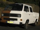 VW T3 Transporter Doka, Rostweiss, Rostlook Ratte. Seltener, cooler Wasserb