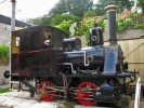 Die historische Dampflokomotive  KRAUSS MNCHEN 3625