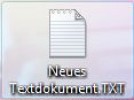 Neues Textdokument leer zum Selbstbefllen