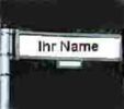 Ihr Name fr Strasse im bedeutenden Stadteil von Berlin