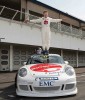 Felix Baumgartner (Stratos-Sprung) Rennwagen // Porsche 997 GT3 Cup Bj. 2007