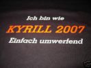 NEU!!! T-SHIRT KYRILL 2007