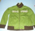 VACUUM Sweatjacke XXL grn/braun