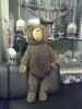 Riesen Teddy Br Ca.92 Cm Antik Steif, Hermann Vintage beweglich  Bellt