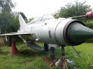 MIG 21 SPS SU Demilitarisierung ohne Waffen als Ersatzteil defekt siehe Fotos