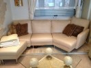 Ledersofa Sofa Designersofa Beige L Sofa Wunderschnes Sofa Italien neuwertig