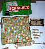 ORIGINAL SCRABBLE  BRETTSPIEL HOLZBUCHSTABEN TOPZUSTAND