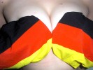 WM2010 Auenspiegel Fahne Deutschland