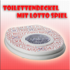 Toilettensitz Toilettendeckel "6 aus 49" Lotto Ziehung