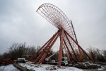 Riesenrad Gondel Nr. 10 des historischen Spreewald Riesenrades